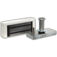 Изображение товара Замок электромагнитный Олевс М1-150 с уголком (серый)