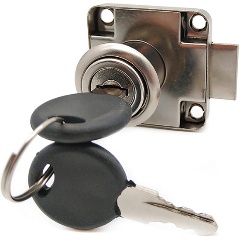 Изображение товара Замок мебельный, 38,8х40мм, (шт.) РемоКолор