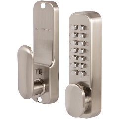 Изображение товара Замок накладной кодовый RIM-200 code SN мат.никель AJAX