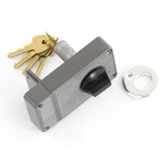 Изображение товара Замок накладной Сибртех 91671 ЗН-5, цилиндровый