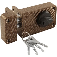 Изображение товара Замок накладной ЗЕНИТ ЗН2-6 (медь)