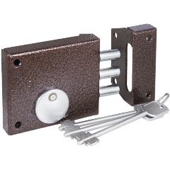 Изображение товара Замок накладной ЗЕНИТ ЗН4-1 (медь)