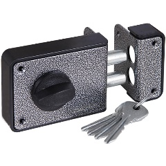 Изображение товара Замок накладной ЗЕНИТ ЗН 1-3-1 серебро