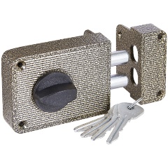 Изображение товара Замок накладной ЗЕНИТ ЗН 1-3 бронза