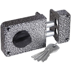 Изображение товара Замок накладной ЗЕНИТ ЗН 1-3 серебро