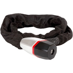 Изображение товара Велосипедный замок тросовый TYT648 8 мм 120 см черный надежная защита