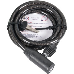 Изображение товара Замок тросовый PK-BIKE-1012-KEY (10х1200) 2key/подвес PUNTO