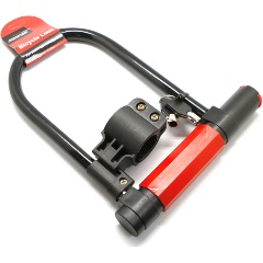 Изображение товара Замок велосипедный U-образный 180х245мм, D:12мм,в (упаковка пакет)