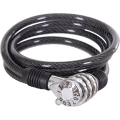 Изображение товара Замок велосипедный STG трос спиральный, кодовый, 6х100 см