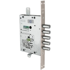 Изображение товара Замок врезной сувальдный MOTTURA 52.J525M-S MyKey (левый), ключ 60 мм