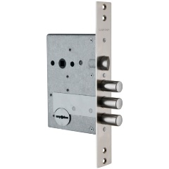 Изображение товара Замок врезной сувальдный с защёлкой ГАРДИАН ЗВ 50.11, 4 кл. /123:125/