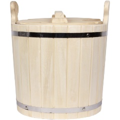 Изображение товара Запарник с крышкой БАННАЯ ЛИНИЯ, 20 л