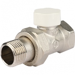 Изображение товара Клапан STOUT 1/2", запорно-балансировочный, прямой