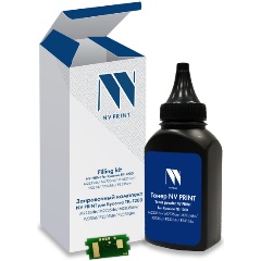 Изображение товара Заправочный комплект NV PRINT для Kyocera ТK-1200 (M2235dn, M2735dn, M2835dw, P2335d, P2335dn, P2335dw), 125 гр (тонер + чип)