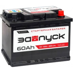 Изображение товара Аккумулятор ЗАПУСК 242x175x190, обратная полярность, 60 Ач, ZA600