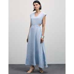 Изображение товара Платье ZARINA 4226008508-161 женское, цвет серо-голубой, размер 50