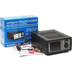 Изображение товара Зарядное устройство ВЫМПЕЛ-52 библиотека АКБ+доп.настройки, 0.5-20А, 0.5-18В, цв.экран