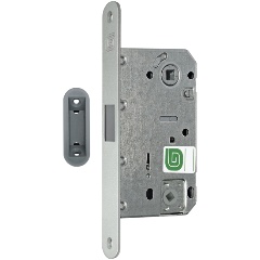 Изображение товара Защелка межкомнатная магнитная ГАРДИАН Soft 1М MCR, матовый хром /128:6427/