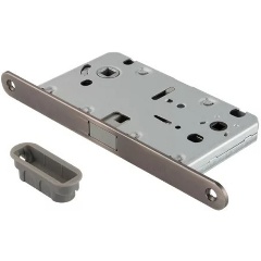 Изображение товара Защёлка врезная магнитная сантехническая ADDEN BAU WC-5096 MAG GRAPHITE (цвет Графит)