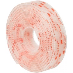 Изображение товара Застёжка самоклеящаяся 3M Dual Lock SJ356B, прозрачная, 25мм х 2.5м