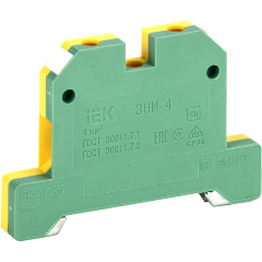 Изображение товара Зажим наборный IEK ЗНИ-4PEN 4мм2 (JXB-земля), 1 шт.