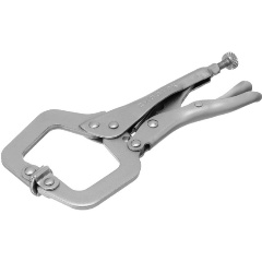 Изображение товара Зажим ручной СИБРТЕХ 18425, увеличенный захват, подвижные губки, 170 мм