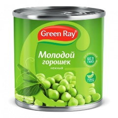 Изображение товара Зелёный горошек Green Ray 425 мл