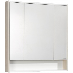 Изображение товара Зеркальный шкаф Aquaton Рико 80 белый ясень фабрик 1A215302RIB90