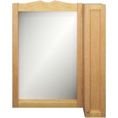 Изображение товара Зеркальный шкаф Orange Классик F7-85ZS2 85 см с подсветкой, тик