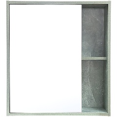 Изображение товара Зеркальный шкаф Runo Эко 60 серый бетон