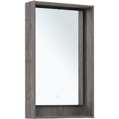 Изображение товара Зеркало AQUANET Милан 50 LED цв. дуб рошелье (336392)