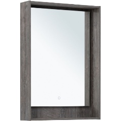 Изображение товара Зеркало AQUANET Милан 60 LED цв. дуб рошелье (336393)