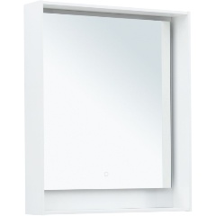 Изображение товара Зеркало AQUANET Милан 70 LED цв. белый глянец (336391)