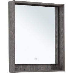 Изображение товара Зеркало AQUANET Милан 70 LED цв. дуб рошелье (336394)