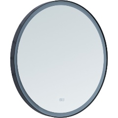 Изображение товара Зеркало AQUANET Тренд D 700 LED цв. черный (316694)