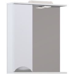 Изображение товара Зеркальный шкаф для ванной с подсветкой FOCUSNIC Callao 60, левое зеркало