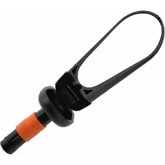 Изображение товара Зеркало JOY KIE DX-2280S, панорамное, универс. лев./прав., склад., креп. в торец, черн.