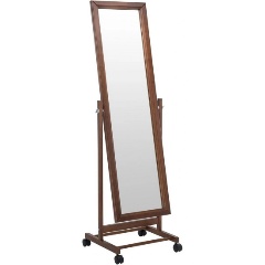 Изображение товара Зеркало Мебелик напольное BeautyStyle 27 средне-коричневый