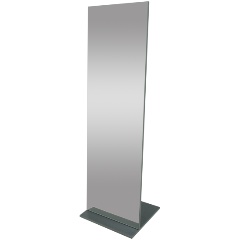 Изображение товара Зеркало Мебелик напольное Стелла 2 графит темный
