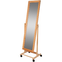 Изображение товара Зеркало напольное Мебелик В 27Н светло-коричневый