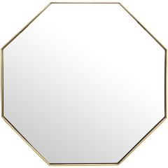Изображение товара Зеркало настенное Bergenson Bjorn Raffin, 51х51 см, золотое (BB0000266)