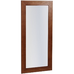 Изображение товара Навесное зеркало МЕБЕЛИК Берже 24-105 в коричневом цвете для интерьера