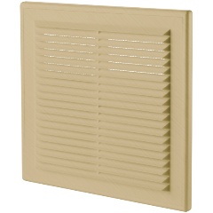 Изображение товара Решетка ZERNBERG Seria1 2020 Wood light для вентиляции и декора, бежевый пластик