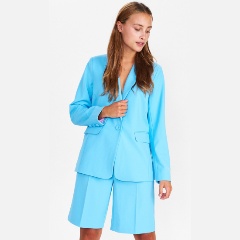 Изображение товара Жакет NUMPH 703048-3106 женский, цвет голубой, размер 36