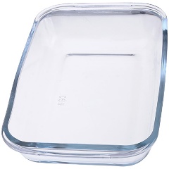 Изображение товара Жаровня стеклянная LORAINE 34,5х21х4 см (20674)