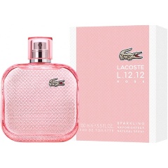 Изображение товара Женская туалетная вода LACOSTE L.12.12 Rose Sparkling 50 мл аромат фруктово-амбровый