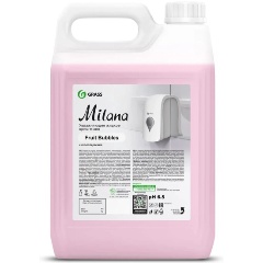 Изображение товара Жидкое мыло GRASS Milana Fruit bubbles 5 л для гигиены рук и тела