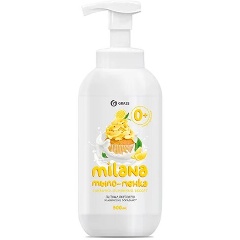 Изображение товара Жидкое мыло-пенка MILANA Сливочно-лимонный десерт, 500 мл