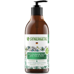 Изображение товара Жидкое мыло SYNERGETIC Сандал и ягоды можжевельника, 380 мл
