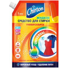 Изображение товара Гель для стирки CHIRTON Универсальный 1 л для любой ткани